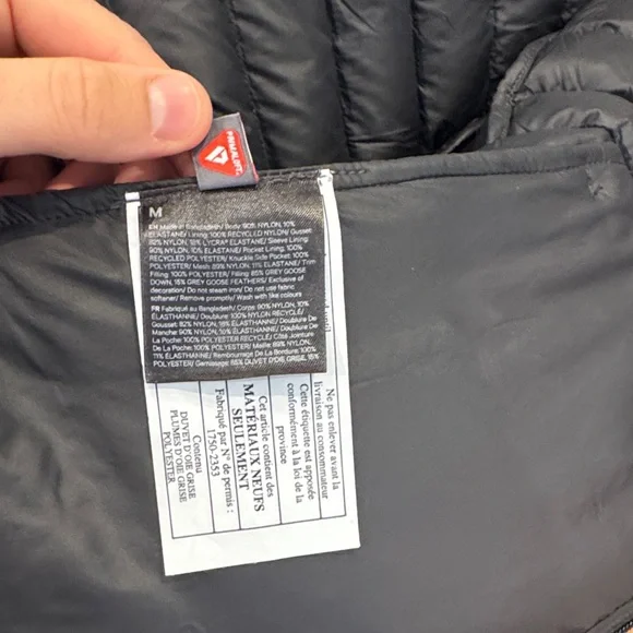 LULULEMON Black Puffer | Down For It All Hoodie | Medium - Picture 11 of 12